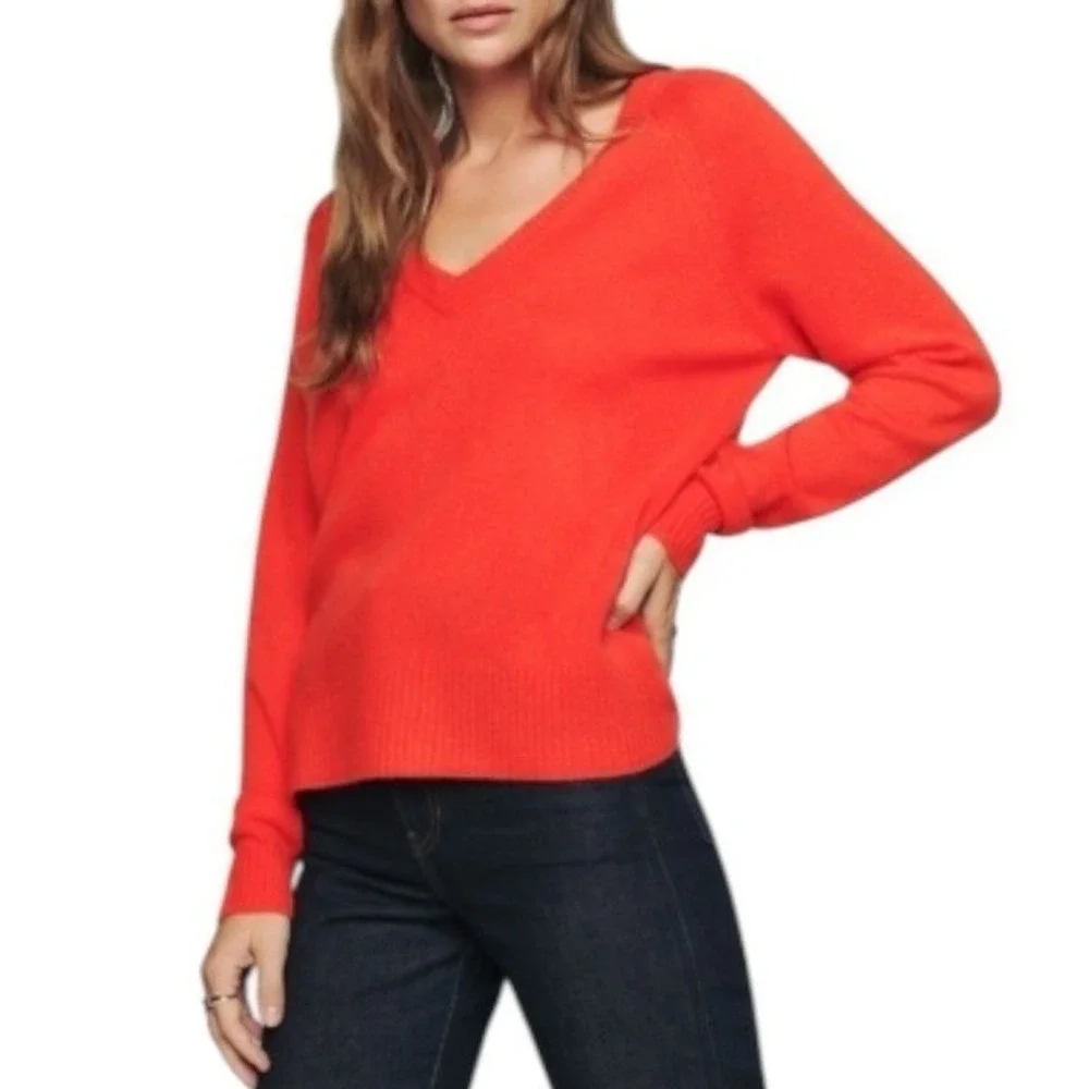 Reformation cashmere relaxed